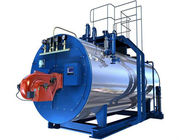 Welded Oil Fired Steam Boiler , Energy Efficient Oil Boiler Natural Circulation High Precision