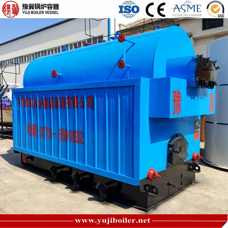 Incineration Coal Fired Central Heating , Coal Steam Boiler Anti Coking Quick Heating